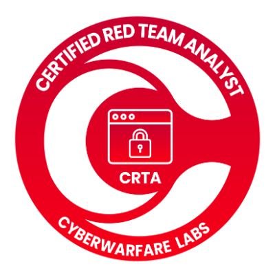 Certified Red Team Analyst badge